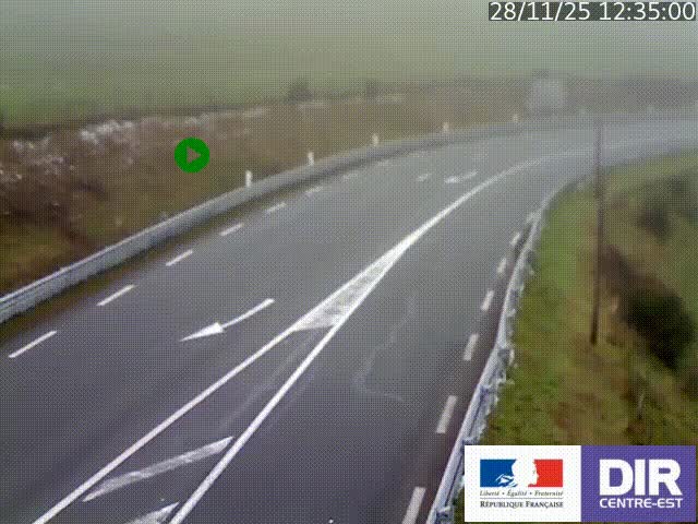 <h2>Webcam sur le col Pin Bouchain, vue orientée vers Roanne, en provenance de Lyon sur la nationale 7 (N7)</h2>