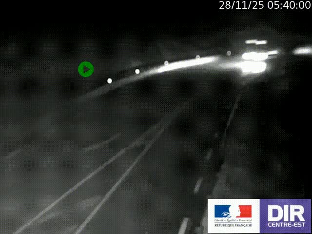 <h2>Webcam sur le col Pin Bouchain, vue orientée vers Roanne, en provenance de Lyon sur la nationale 7 (N7)</h2>