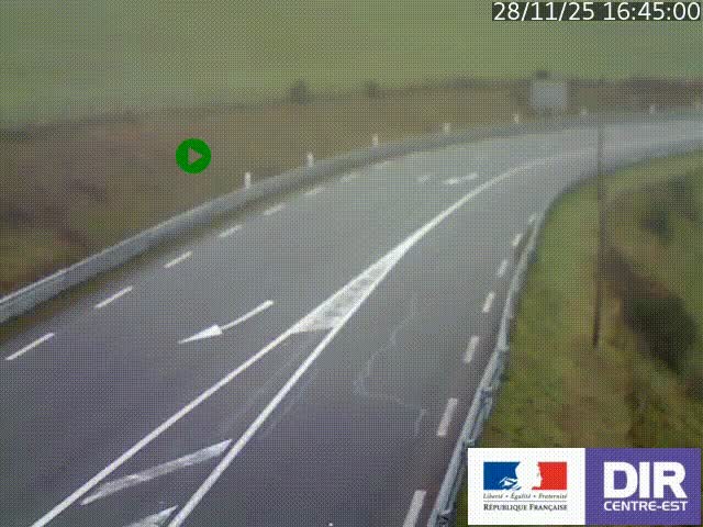 <h2>Webcam sur le col Pin Bouchain, vue orientée vers Roanne, en provenance de Lyon sur la nationale 7 (N7)</h2>