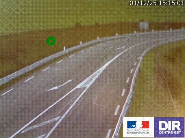 <h2>Webcam sur le col Pin Bouchain, vue orientée vers Roanne, en provenance de Lyon sur la nationale 7 (N7)</h2>