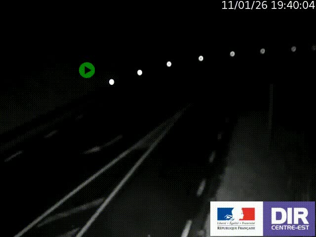 <h2>Webcam sur le col Pin Bouchain, vue orientée vers Roanne, en provenance de Lyon sur la nationale 7 (N7)</h2>