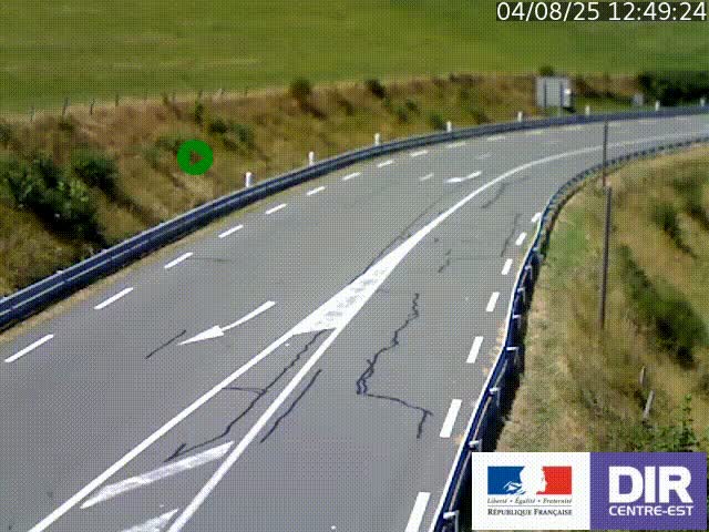 <h2>Webcam sur le col Pin Bouchain, vue orientée vers Roanne, en provenance de Lyon sur la nationale 7 (N7)</h2>