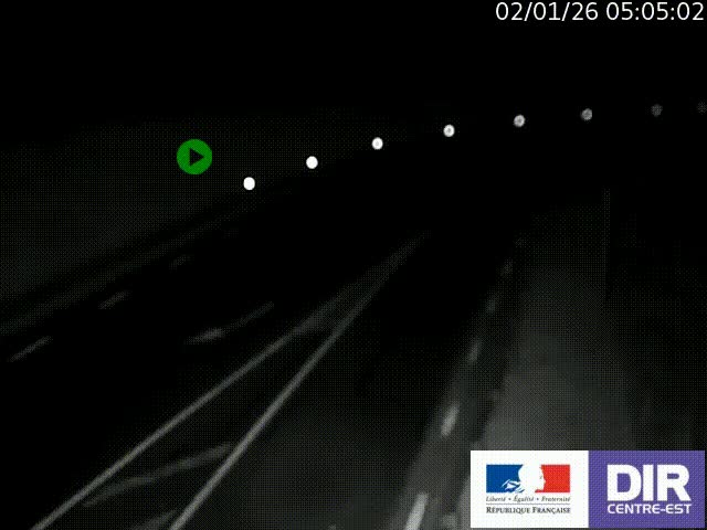 <h2>Webcam sur le col Pin Bouchain, vue orientée vers Roanne, en provenance de Lyon sur la nationale 7 (N7)</h2>