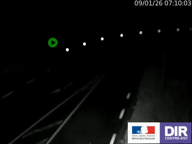 <h2>Webcam sur le col Pin Bouchain, vue orientée vers Roanne, en provenance de Lyon sur la nationale 7 (N7)</h2>