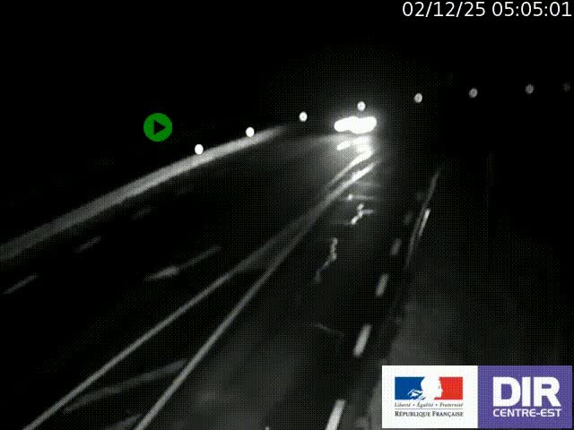 <h2>Webcam sur le col Pin Bouchain, vue orientée vers Roanne, en provenance de Lyon sur la nationale 7 (N7)</h2>