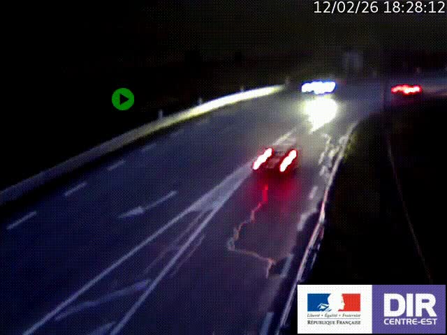 <h2>Webcam sur le col Pin Bouchain, vue orientée vers Roanne, en provenance de Lyon sur la nationale 7 (N7)</h2>