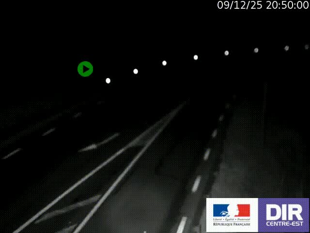 <h2>Webcam sur le col Pin Bouchain, vue orientée vers Roanne, en provenance de Lyon sur la nationale 7 (N7)</h2>