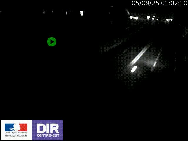 <h2>Webcam sur le quai Parjot à Vienne, aux Portes de Lyon, sur la Nationale 7, à la jonction avec le boulevard du Rhône-nord (D1407), caméra orientée vers Lyon</h2>