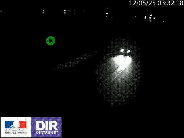 <h2>Webcam sur le quai Parjot à Vienne, aux Portes de Lyon, sur la Nationale 7, à la jonction avec le boulevard du Rhône-nord (D1407), caméra orientée vers Lyon</h2>
