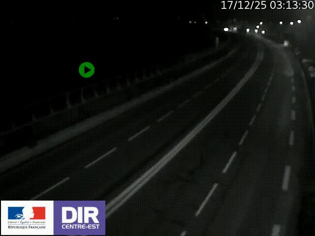 <h2>Webcam sur le quai Parjot à Vienne, aux Portes de Lyon, sur la Nationale 7, à la jonction avec le boulevard du Rhône-nord (D1407), caméra orientée vers Lyon</h2>