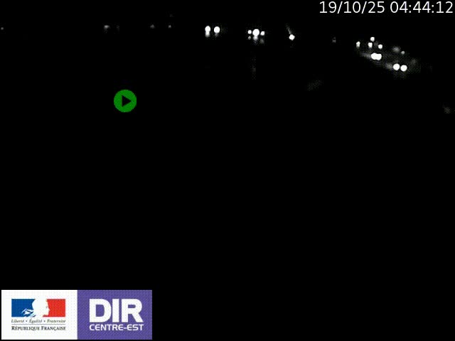 <h2>Webcam sur le quai Parjot à Vienne, aux Portes de Lyon, sur la Nationale 7, à la jonction avec le boulevard du Rhône-nord (D1407), caméra orientée vers Lyon</h2>