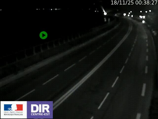 Webcam sur le quai Parjot à Vienne, aux Portes de Lyon, sur la Nationale 7, à la jonction avec le boulevard du Rhône-nord (D1407), caméra orientée vers Lyon