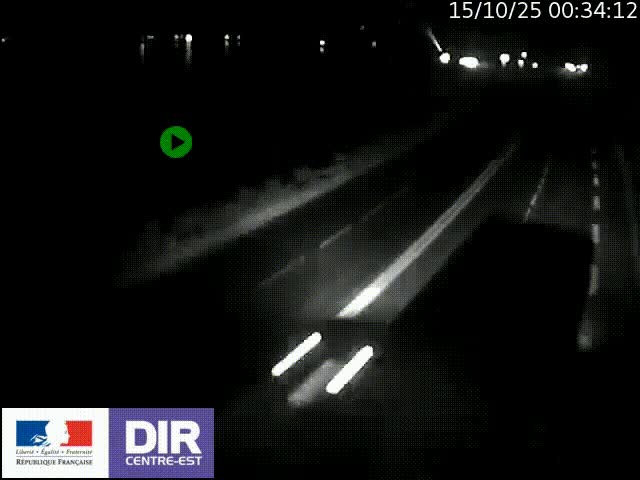 Webcam sur le quai Parjot à Vienne, aux Portes de Lyon, sur la Nationale 7, à la jonction avec le boulevard du Rhône-nord (D1407), caméra orientée vers Lyon