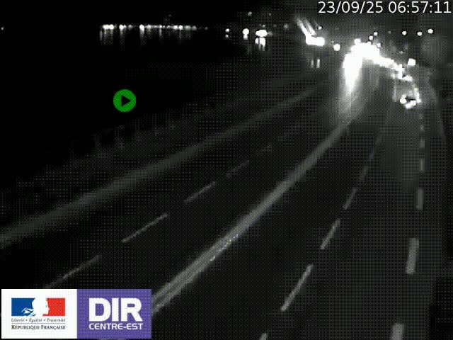 <h2>Webcam sur le quai Parjot à Vienne, aux Portes de Lyon, sur la Nationale 7, à la jonction avec le boulevard du Rhône-nord (D1407), caméra orientée vers Lyon</h2>