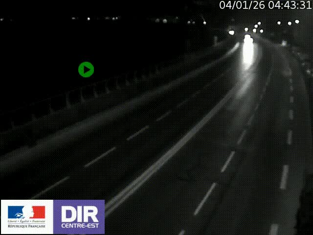 <h2>Webcam sur le quai Parjot à Vienne, aux Portes de Lyon, sur la Nationale 7, à la jonction avec le boulevard du Rhône-nord (D1407), caméra orientée vers Lyon</h2>