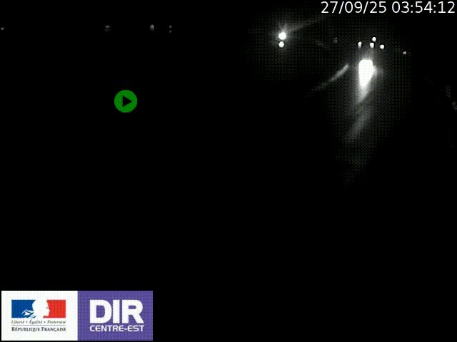 <h2>Webcam sur le quai Parjot à Vienne, aux Portes de Lyon, sur la Nationale 7, à la jonction avec le boulevard du Rhône-nord (D1407), caméra orientée vers Lyon</h2>