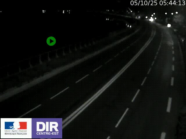 <h2>Webcam sur le quai Parjot à Vienne, aux Portes de Lyon, sur la Nationale 7, à la jonction avec le boulevard du Rhône-nord (D1407), caméra orientée vers Lyon</h2>