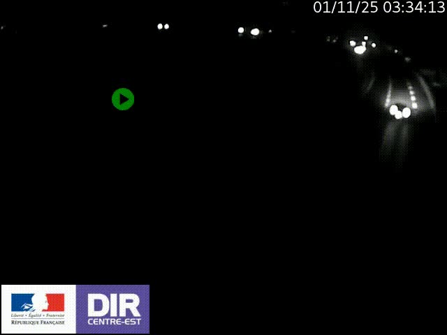 <h2>Webcam sur le quai Parjot à Vienne, aux Portes de Lyon, sur la Nationale 7, à la jonction avec le boulevard du Rhône-nord (D1407), caméra orientée vers Lyon</h2>