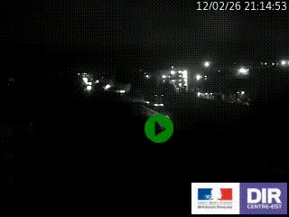 <h2>Webcam trafic au bout de l'A42, à la jonction avec le Boulevard Périphérique Nord de Lyon (D383) à Villeurbanne. Vue orientée vers Marseille</h2>