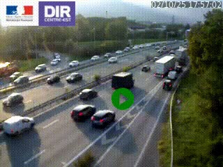 <h2>Webcam sur la Nationale 201 à hauteur de la sortie Chambéry-Nord, avant à la jonction entre l'A41 et l'A43, en direction de Lyon</h2>