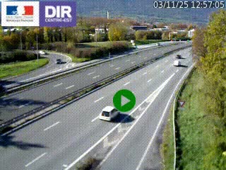 <h2>Webcam sur la Nationale 201 à hauteur de la sortie Chambéry-Nord, avant à la jonction entre l'A41 et l'A43, en direction de Lyon</h2>