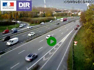 <h2>Webcam sur la Nationale 201 à hauteur de la sortie Chambéry-Nord, avant à la jonction entre l'A41 et l'A43, en direction de Lyon</h2>