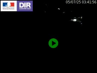 Webcam sur la Nationale 201 à hauteur de la sortie Chambéry-Nord, avant à la jonction entre l'A41 et l'A43, en direction de Lyon