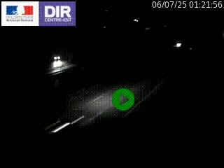 Webcam sur la Nationale 201 à hauteur de la sortie Chambéry-Nord, avant à la jonction entre l'A41 et l'A43, en direction de Lyon