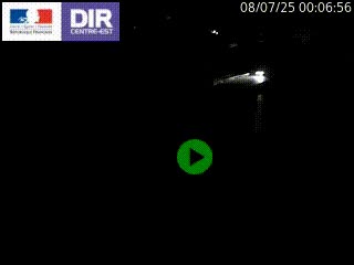 Webcam sur la Nationale 201 à hauteur de la sortie Chambéry-Nord, avant à la jonction entre l'A41 et l'A43, en direction de Lyon
