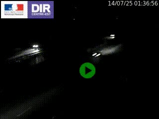 Webcam sur la Nationale 201 à hauteur de la sortie Chambéry-Nord, avant à la jonction entre l'A41 et l'A43, en direction de Lyon