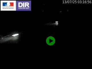 Webcam sur la Nationale 201 à hauteur de la sortie Chambéry-Nord, avant à la jonction entre l'A41 et l'A43, en direction de Lyon