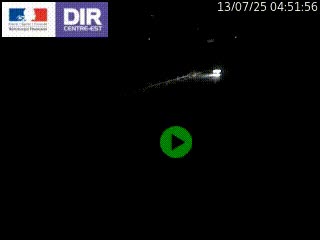 Webcam sur la Nationale 201 à hauteur de la sortie Chambéry-Nord, avant à la jonction entre l'A41 et l'A43, en direction de Lyon