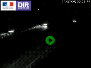 Webcam sur la Nationale 201 à hauteur de la sortie Chambéry-Nord, avant à la jonction entre l'A41 et l'A43, en direction de Lyon