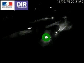 Webcam sur la Nationale 201 à hauteur de la sortie Chambéry-Nord, avant à la jonction entre l'A41 et l'A43, en direction de Lyon