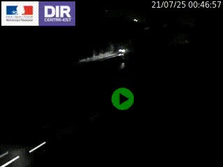 Webcam sur la Nationale 201 à hauteur de la sortie Chambéry-Nord, avant à la jonction entre l'A41 et l'A43, en direction de Lyon