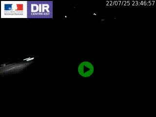 Webcam sur la Nationale 201 à hauteur de la sortie Chambéry-Nord, avant à la jonction entre l'A41 et l'A43, en direction de Lyon