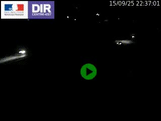 Webcam sur la Nationale 201 à hauteur de la sortie Chambéry-Nord, avant à la jonction entre l'A41 et l'A43, en direction de Lyon