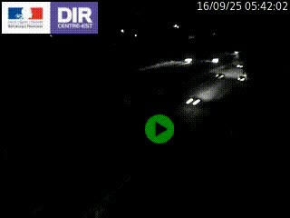 Webcam sur la Nationale 201 à hauteur de la sortie Chambéry-Nord, avant à la jonction entre l'A41 et l'A43, en direction de Lyon