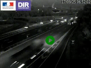 Webcam sur la Nationale 201 à hauteur de la sortie Chambéry-Nord, avant à la jonction entre l'A41 et l'A43, en direction de Lyon