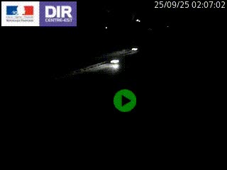 Webcam sur la Nationale 201 à hauteur de la sortie Chambéry-Nord, avant à la jonction entre l'A41 et l'A43, en direction de Lyon