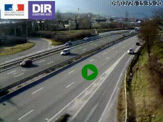 <h2>Webcam sur la Nationale 201 à hauteur de la sortie Chambéry-Nord, avant à la jonction entre l'A41 et l'A43, en direction de Lyon</h2>