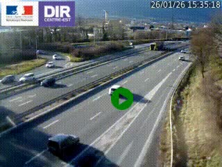 <h2>Webcam sur la Nationale 201 à hauteur de la sortie Chambéry-Nord, avant à la jonction entre l'A41 et l'A43, en direction de Lyon</h2>