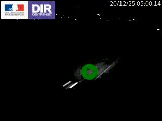 Webcam sur la Nationale 201 à hauteur de la sortie Chambéry-Nord, avant à la jonction entre l'A41 et l'A43, en direction de Lyon
