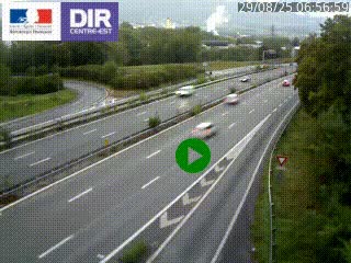 <h2>Webcam sur la Nationale 201 à hauteur de la sortie Chambéry-Nord, avant à la jonction entre l'A41 et l'A43, en direction de Lyon</h2>