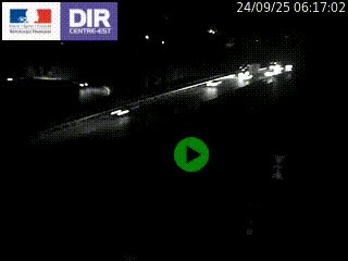 Webcam sur la Nationale 201 à hauteur de la sortie Chambéry-Nord, avant à la jonction entre l'A41 et l'A43, en direction de Lyon