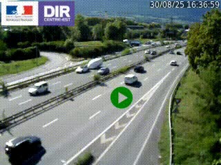 <h2>Webcam sur la Nationale 201 à hauteur de la sortie Chambéry-Nord, avant à la jonction entre l'A41 et l'A43, en direction de Lyon</h2>