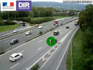 <h2>Webcam sur la Nationale 201 à hauteur de la sortie Chambéry-Nord, avant à la jonction entre l'A41 et l'A43, en direction de Lyon</h2>