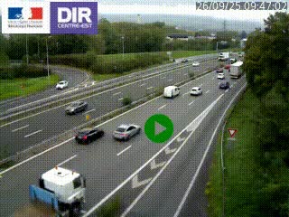 <h2>Webcam sur la Nationale 201 à hauteur de la sortie Chambéry-Nord, avant à la jonction entre l'A41 et l'A43, en direction de Lyon</h2>