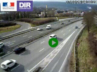 <h2>Webcam sur la Nationale 201 à hauteur de la sortie Chambéry-Nord, avant à la jonction entre l'A41 et l'A43, en direction de Lyon</h2>