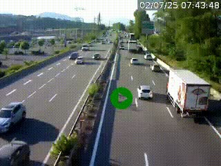 <h2>Caméra routière à hauteur des centres commerciaux et de la sortie 14 en direction d'Albertville</h2>